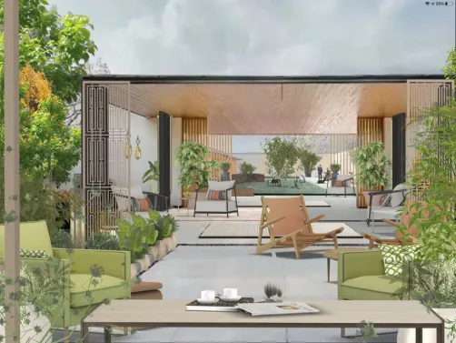 Geoff and Oliver’s outside space (The Concrete Challenge Template 14)