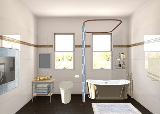 My design bath room Design Rendering