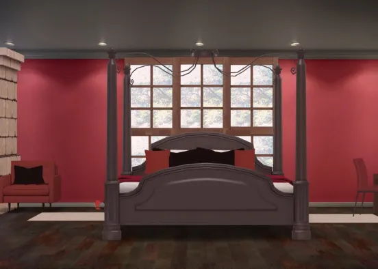 Cheryl's bedroom 2 (from Riverdale) Design Rendering