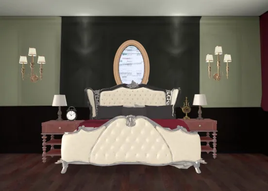 Cheryl's bedroom (from Riverdale) Design Rendering