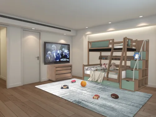boy shared room