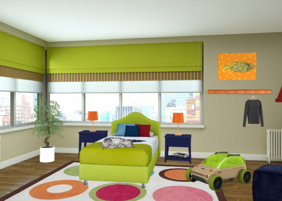 Colorful youth  Design Rendering