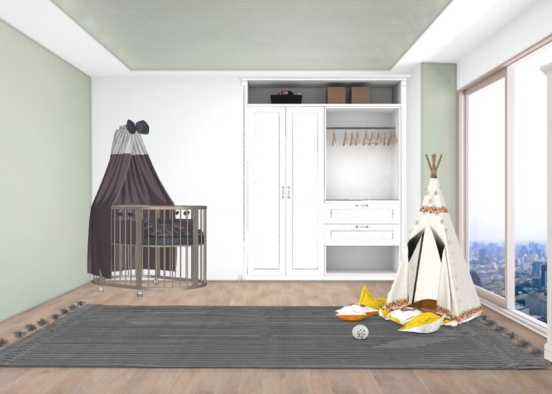 baby's room Design Rendering