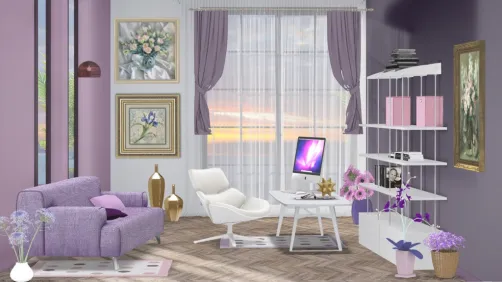 Purple office