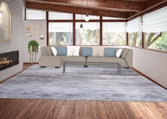 unfinished sitting area 🍉🌙 Design Rendering
