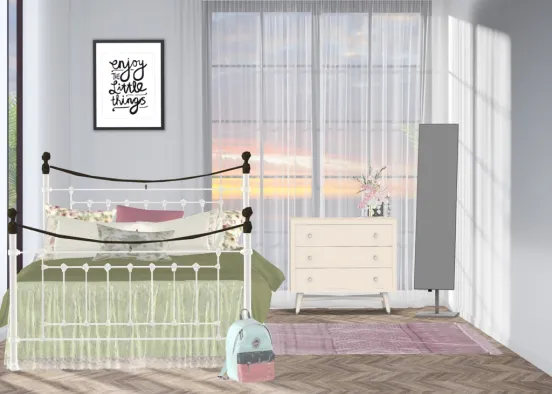 teen room !🌸🌿 Design Rendering
