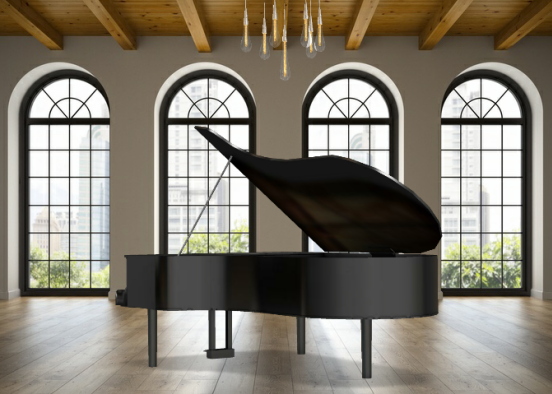 Piano room ? Design Rendering