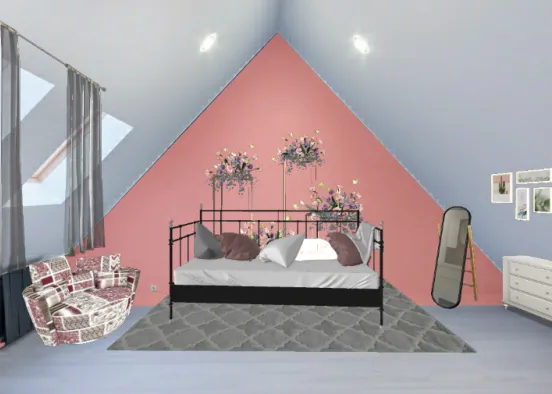 Cute,small Kid's Bedroom.... Design Rendering