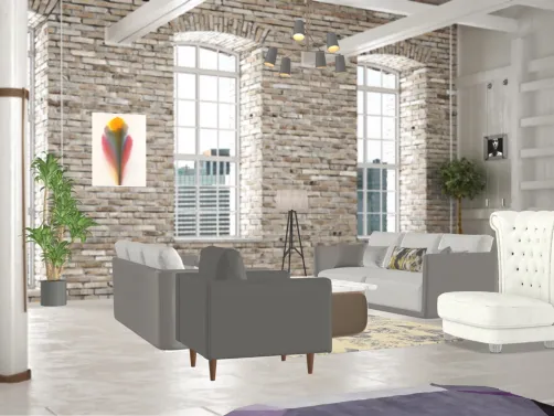 Grey Living Room - Cosy