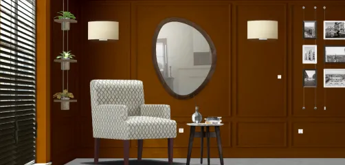 Living room minimalist house