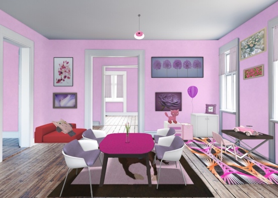 Pink World ! 💗💖 Design Rendering