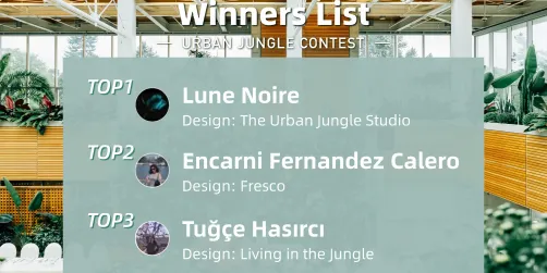 Urban Jungle Contest Winners🥇🥈🥉