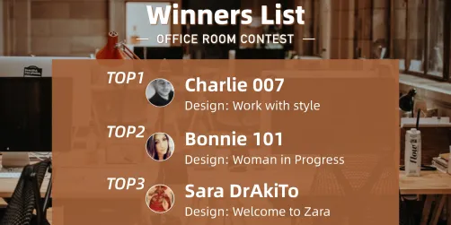 Office Room Contest Winners🥇🥈🥉