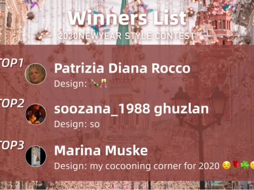 2020 NewYear Style Contest Winners🥇🥈🥉