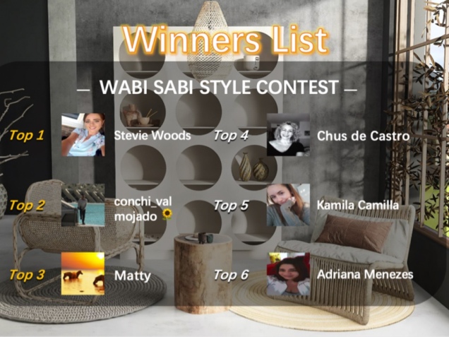 Wabi Sabi Style Contest Winners