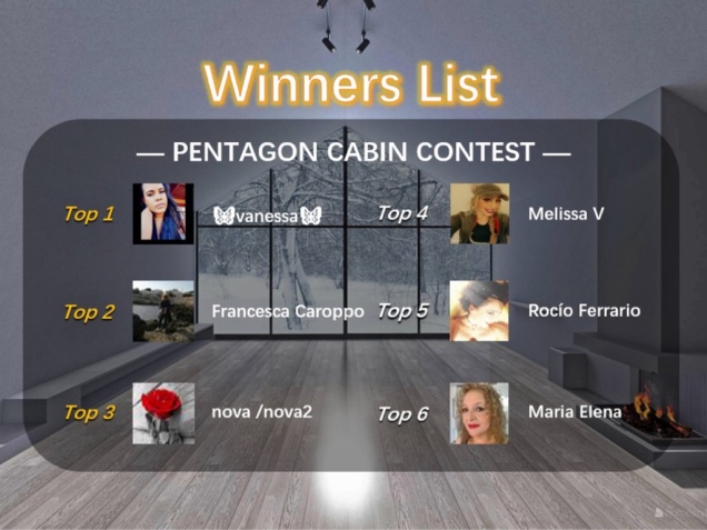 Pentagon Cabin Contest Winners