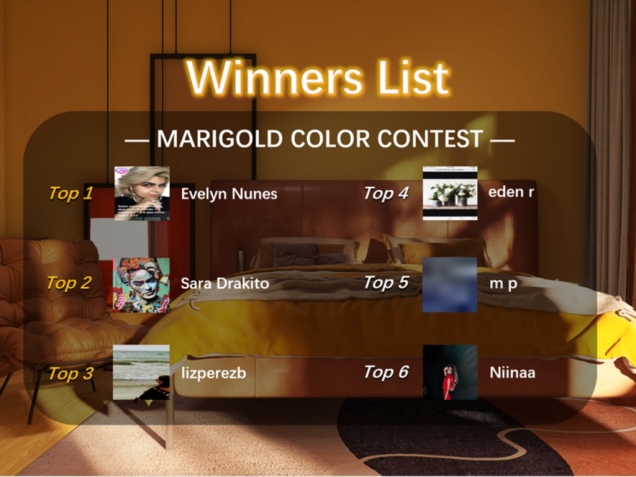 Marigold Color Contest Winners