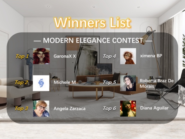 Modern Elegance Contest Winners