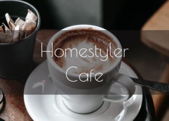 Homestyler Cafe☕️ Design Rendering