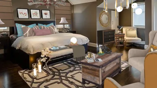 Fancy bedroom