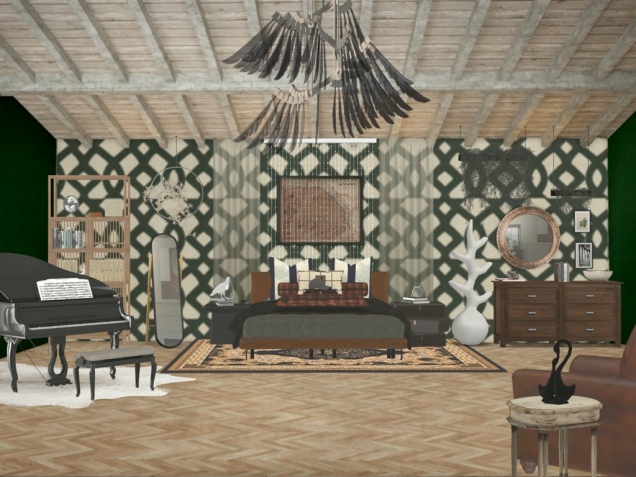 Wizard Bedroom 🧙🏻‍♂️🧝🏻‍♀️🪶❤️‍🔥