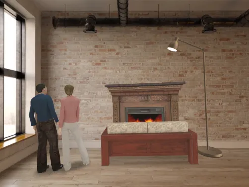 the boring basement