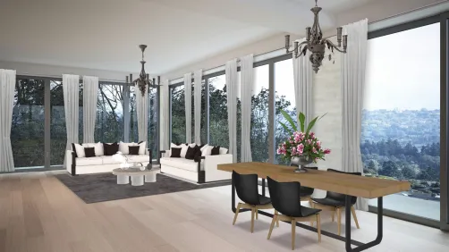 Sala de está e janta