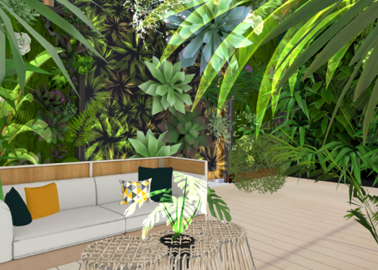 Tropic vibes Design Rendering