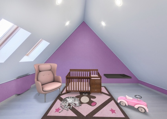 baby room house 1 Design Rendering