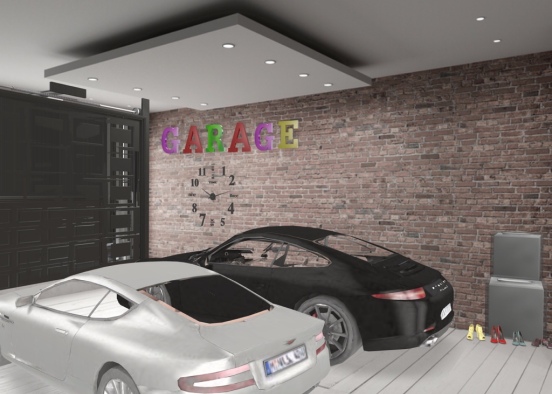 Garage Design Rendering