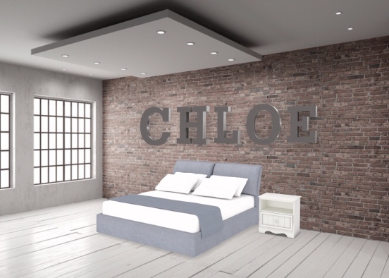 Chloe's room Design Rendering