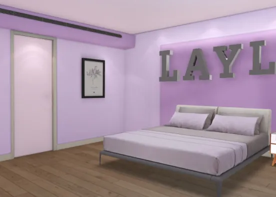 Layla’s room Design Rendering