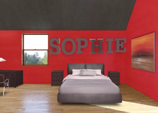 Sophie's room Design Rendering