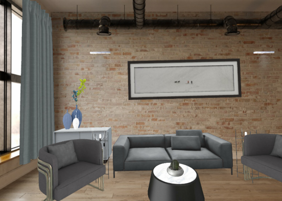 Living Room_marodesing Design Rendering