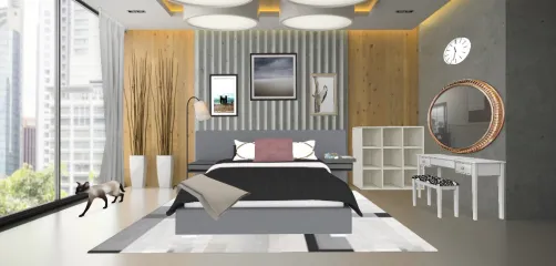 Современная спальня