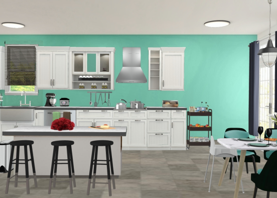 Lovey kitchen  Design Rendering