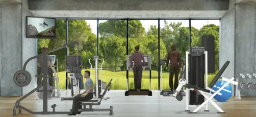 modern gym
