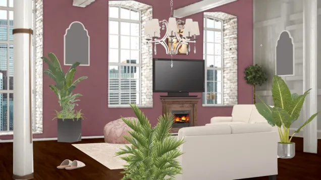 Ashley’s living room design 