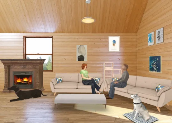 cozy cottage Design Rendering