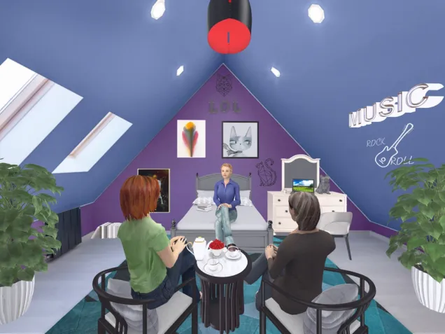 the hang out room
