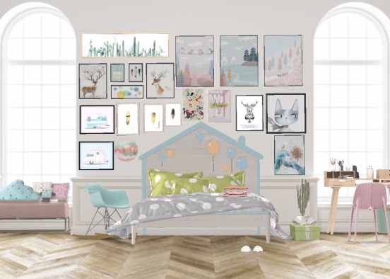 my bedroom you can go there Design Rendering