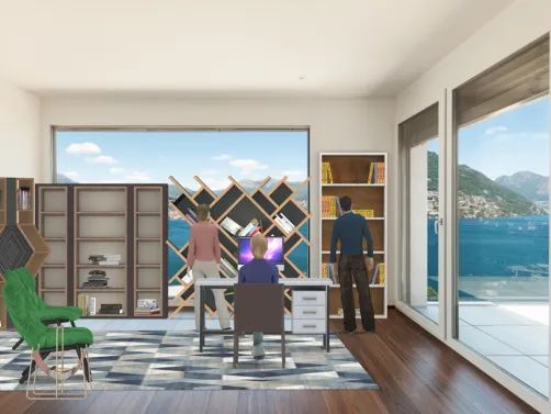 Small and Cozy Library