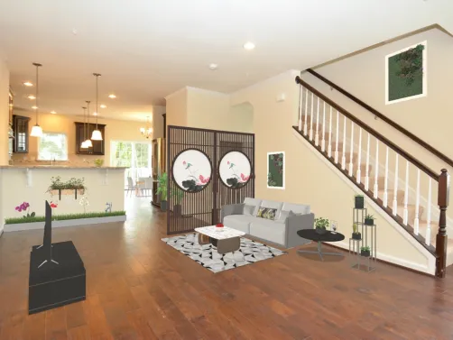Cute Plant Living Room