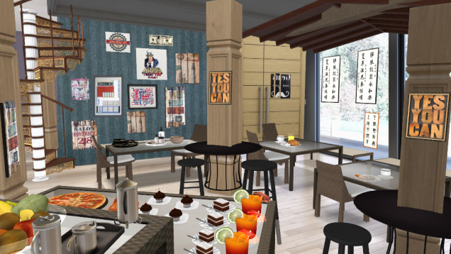 Buffet informal
