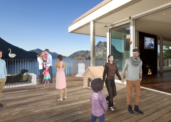 Family Vacation  Design Rendering