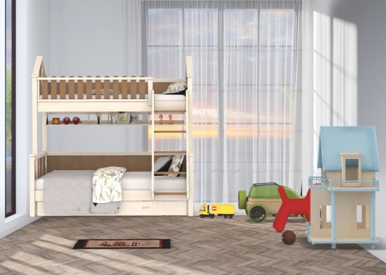 kids bedroom!! Design Rendering