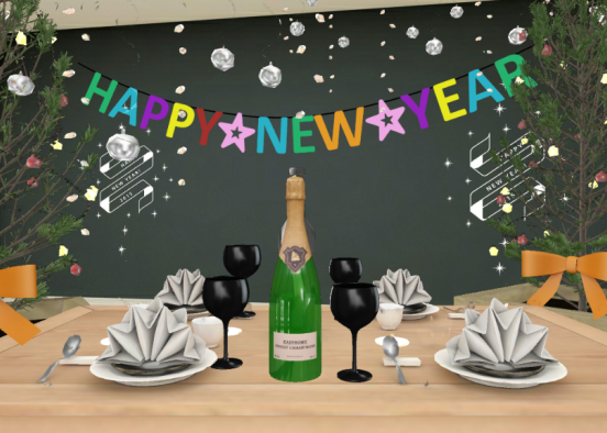 Happy New Year's to everyone Design Rendering