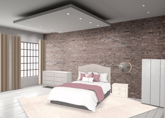 main bedroom Design Rendering