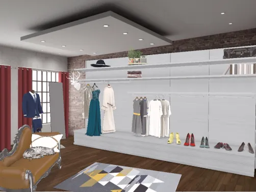 the closet room 