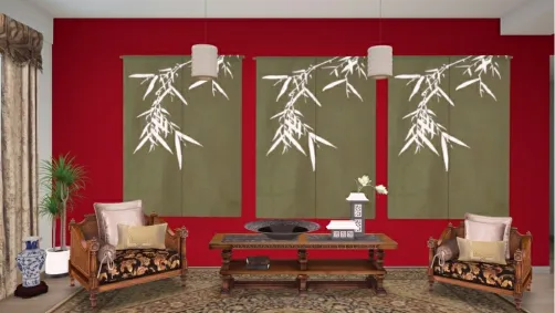 Asian living room